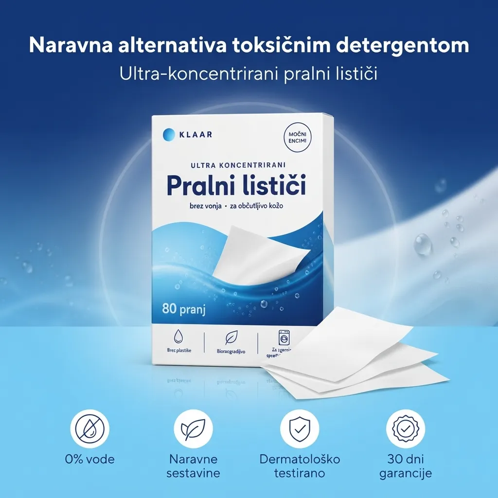 KLAAR pralni lističi — glavna slika